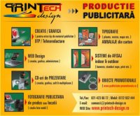 CREATIE, GRAFICA, WEB DESIGN, CD DE PREZENTARE, SISTEME DE AFISAJ, PRODUSE PROMOTIONALE, TIPOGRAFIE - CREATIE, GRAFICA, WEB DESIGN, CD DE PREZENTARE, SISTEME DE AFISAJ, PRODUSE PROMOTIONALE, TIPOGRAFIE