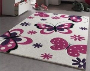 COVOR MERINOS, DIAMONDS KIDS FLUTURI MULTICOLORI, 160x230 CM - COVOR MERINOS, DIAMONDS KIDS FLUTURI MULTICOLORI, 160x230 CM