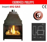 FOCAR CHEMINEES PHILIPPE - 692 GAZ - FOCAR CHEMINEES PHILIPPE - 692 GAZ