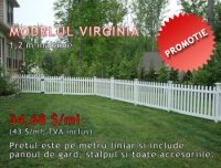 GARD PVC GRADINA, TIP TRADITIONAL,  MODEL VIRGINIA - GARD PVC GRADINA, TIP TRADITIONAL,  MODEL VIRGINIA