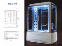 cabina dus cu etajere 18715