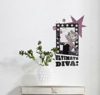 STICKER MISS PIGGY - ULTIMATE DIVA - STICKER MISS PIGGY - ULTIMATE DIVA
