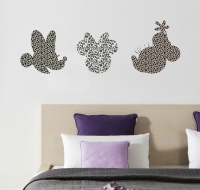 STICKER MINNIE MOUSE - ANIMAL PRINT - STICKER MINNIE MOUSE - ANIMAL PRINT