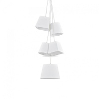 LAMPA SUSPENDATA ABAJURURI MATERIAL TEXTIL - HATS SP6 MODERN - LAMPA SUSPENDATA ABAJURURI MATERIAL TEXTIL - HATS SP6 MODERN