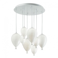 LAMPA SUSPENDATA BALOANE - CLOWN SP8 ALB - LAMPA SUSPENDATA BALOANE - CLOWN SP8 ALB