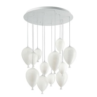 LAMPA SUSPENDATA BALOANE - CLOWN SP12 ALB - LAMPA SUSPENDATA BALOANE - CLOWN SP12 ALB