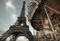 FOTOTAPET TOUR EIFFEL - CARROUSEL - FOTOTAPET TOUR EIFFEL - CARROUSEL