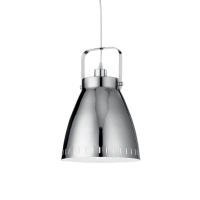 LAMPA MODERNA PENTRU TAVAN PRESA SP1 CROM MARE - IDEAL LUX - LAMPA MODERNA PENTRU TAVAN PRESA SP1 CROM MARE - IDEAL LUX