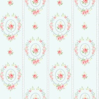 TAPET SHABBY CHIC MATILDA CORONITE - BLEU OU DE RATA - TAPET SHABBY CHIC MATILDA CORONITE - BLEU OU DE RATA
