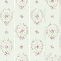 TAPET SHABBY CHIC MATILDA CORONITE - VERDE SALVIE - TAPET SHABBY CHIC MATILDA CORONITE - VERDE SALVIE