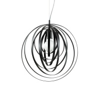 LAMPA TAVAN NEAGRA DISCO SP1 - IDEAL LUX - LAMPA TAVAN NEAGRA DISCO SP1 - IDEAL LUX