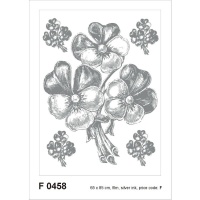 STICKER PERETE FLORI - BUCHETE GRI - STICKER PERETE FLORI - BUCHETE GRI