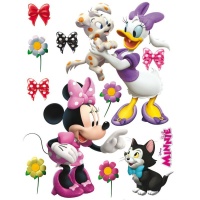 STICKER DECORATIV COPII - MINNIE SI DAISY - STICKER DECORATIV COPII - MINNIE SI DAISY