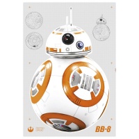 STICKER STAR WARS - DRUID BB-8 - STICKER STAR WARS - DRUID BB-8
