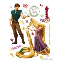 STICKER RAPUNZEL SI PRINTUL - STICKER RAPUNZEL SI PRINTUL