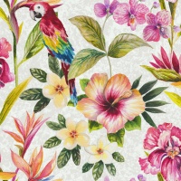 TAPET EXOTIC FLORI SI PAPAGALI BIRD OF PARADISE - HOLDEN ALB - TAPET EXOTIC FLORI SI PAPAGALI BIRD OF PARADISE - HOLDEN ALB