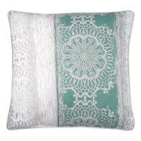 PERNA DECORATIVA VINTAGE BOHO TURCOAZ SAADI - PERNA DECORATIVA VINTAGE BOHO TURCOAZ SAADI