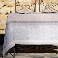 FATA DE MASA ELEGANTA GRI FOGGIA 160 X 160 CM - FATA DE MASA ELEGANTA GRI FOGGIA 160 X 160 CM