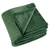PATURA VERDE PUFOASA COCOON 130 X 180 CM - PATURA VERDE PUFOASA COCOON 130 X 180 CM