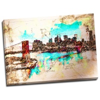 TABLOU LIVING URBAN - VINTAGE NEW YORK amenajari restaurante 91418