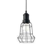 CORP DE ILUMINAT CILINDRIC NEGRU IDEAL LUX - CAGE SP1 - CORP DE ILUMINAT CILINDRIC NEGRU IDEAL LUX - CAGE SP1