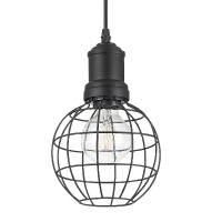 CORP DE ILUMINAT NEGRU ROTUND IDEAL LUX - CAGE SP1 - CORP DE ILUMINAT NEGRU ROTUND IDEAL LUX - CAGE SP1