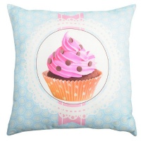 PERNA DECORATIVA CHANTILLY BLEU  CUPCAKE - PERNA DECORATIVA CHANTILLY BLEU  CUPCAKE