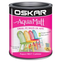 VOPSEA ACRILICA GRI OSKAR AQUA MATT - VOPSEA ACRILICA GRI OSKAR AQUA MATT