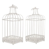 SET DOUA COLIVII DECORATIVE ALBE - SET DOUA COLIVII DECORATIVE ALBE