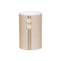 SUPORT LUMANARE SHABBY CHIC BEJ - SUPORT LUMANARE SHABBY CHIC BEJ