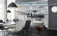 FOTOTAPET URBAN - AUDI R8 LE MANS - FOTOTAPET URBAN - AUDI R8 LE MANS
