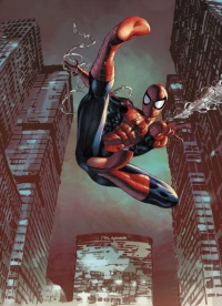 FOTOTAPET SPIDERMAN PENTRU CAMERA BAIETI - MAN JUMP - FOTOTAPET SPIDERMAN PENTRU CAMERA BAIETI - MAN JUMP