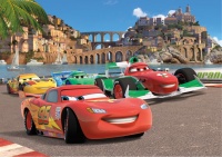 FOTOTAPET CARS - FULGER MCQUEEN INCEPEREA CURSEI - FOTOTAPET CARS - FULGER MCQUEEN INCEPEREA CURSEI