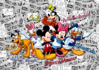 FOTOTAPET MICKEY MOUSE - BENZI DESENATE - FOTOTAPET MICKEY MOUSE - BENZI DESENATE