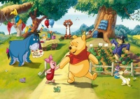 FOTOTAPET COPII WINNIE THE POOH - ANIVERSARE - FOTOTAPET COPII WINNIE THE POOH - ANIVERSARE