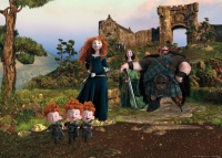 FOTOTAPET DISNEY - PRINTESA MERIDA - FOTOTAPET DISNEY - PRINTESA MERIDA