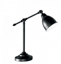 LAMPA DE BIROU NEAGRA NEWTON TL1 - IDEAL LUX - LAMPA DE BIROU NEAGRA NEWTON TL1 - IDEAL LUX