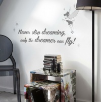 STICKER TINKER BELL - NEVER STOP DREAMING - STICKER TINKER BELL - NEVER STOP DREAMING