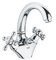 BATERIE DE LAVOAR CU DOUA ROBINETE, CU CAP MOBIL GROHE - SINFONIA - BATERIE DE LAVOAR CU DOUA ROBINETE, CU CAP MOBIL GROHE - SINFONIA