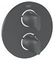BATERIE DUS TERMOSTATATA ONDUS - CULOARE NEGRU - GROHE - BATERIE DUS TERMOSTATATA ONDUS - CULOARE NEGRU - GROHE