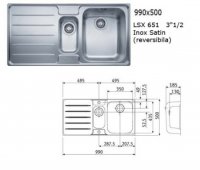 CHIUVETA INCORPORABILA LASER LSX 651  ACC. INCLUSE - CHIUVETA INCORPORABILA LASER LSX 651  ACC. INCLUSE