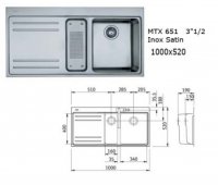 CHIUVETA INCORPORABILA MYTHOS MTX 651 - CHIUVETA INCORPORABILA MYTHOS MTX 651