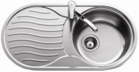 CHIUVETA INOX TEKA DR 80 1B 1D - CHIUVETA INOX TEKA DR 80 1B 1D