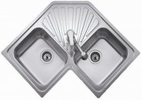 CHIUVETA INOX TEKA CLASSIC ANGULAR 2B - CHIUVETA INOX TEKA CLASSIC ANGULAR 2B