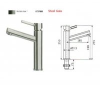 BATERIE DE BUCATARIE FRANKE STEEL GAIA - BATERIE DE BUCATARIE FRANKE STEEL GAIA