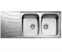 CHIUVETA INOX TEKA UNIVERSO 2B 1D - CHIUVETA INOX TEKA UNIVERSO 2B 1D