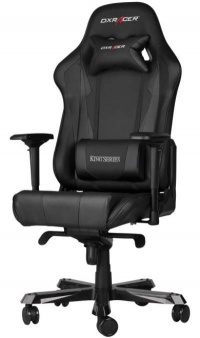 SCAUN GAMING DXRACER KING-NEGRU - SCAUN GAMING DXRACER KING-NEGRU