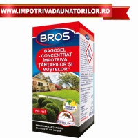 CONCENTRAT BAGOSEL, IMPOTRIVA TANTARILOR SI MUSTELOR PENTRU EXTERIOR, BROS 50 ML - CONCENTRAT BAGOSEL, IMPOTRIVA TANTARILOR SI MUSTELOR PENTRU EXTERIOR, BROS 50 ML