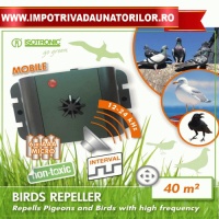 APARAT CU ULTRASUNETE ANTI PASARI PORTABIL ISOTRONIC BIRDS REPELLER - APARAT CU ULTRASUNETE ANTI PASARI PORTABIL ISOTRONIC BIRDS REPELLER