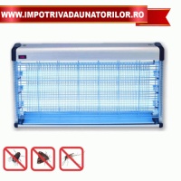 DISTRUGATOR DE INSECTE CU 3 LAMPI UV - DISTRUGATOR DE INSECTE CU 3 LAMPI UV